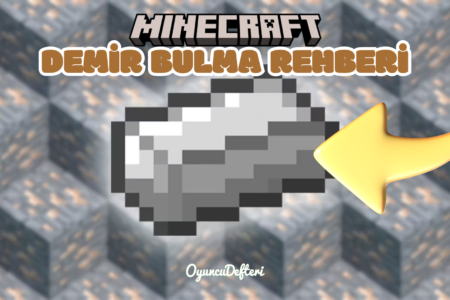 Minecraft Demir Bulma Rehberi