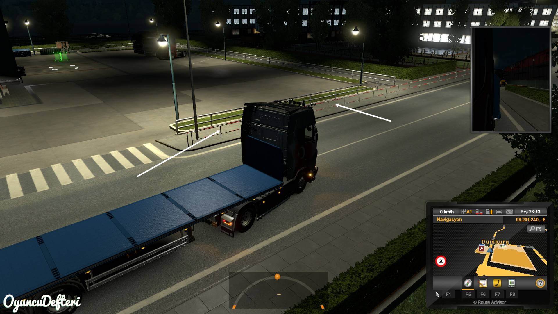 ETS2 Dorse alımı duisburg kaldırımlar