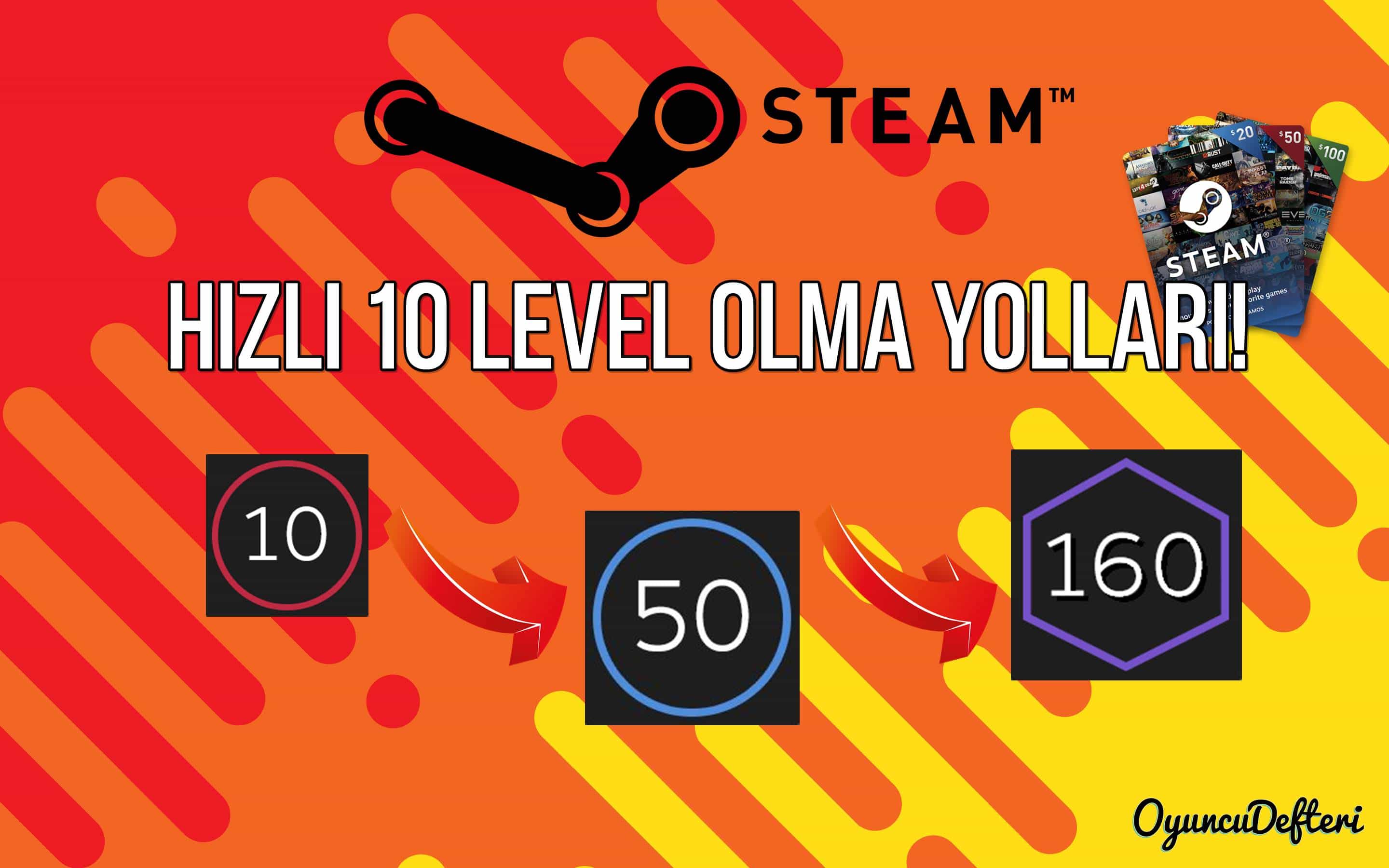 Hızlı Steam 10 Level Olma Yolları [Görselli]